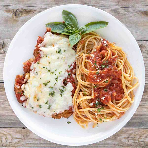 Veal Parmigiana Red Lion Diner